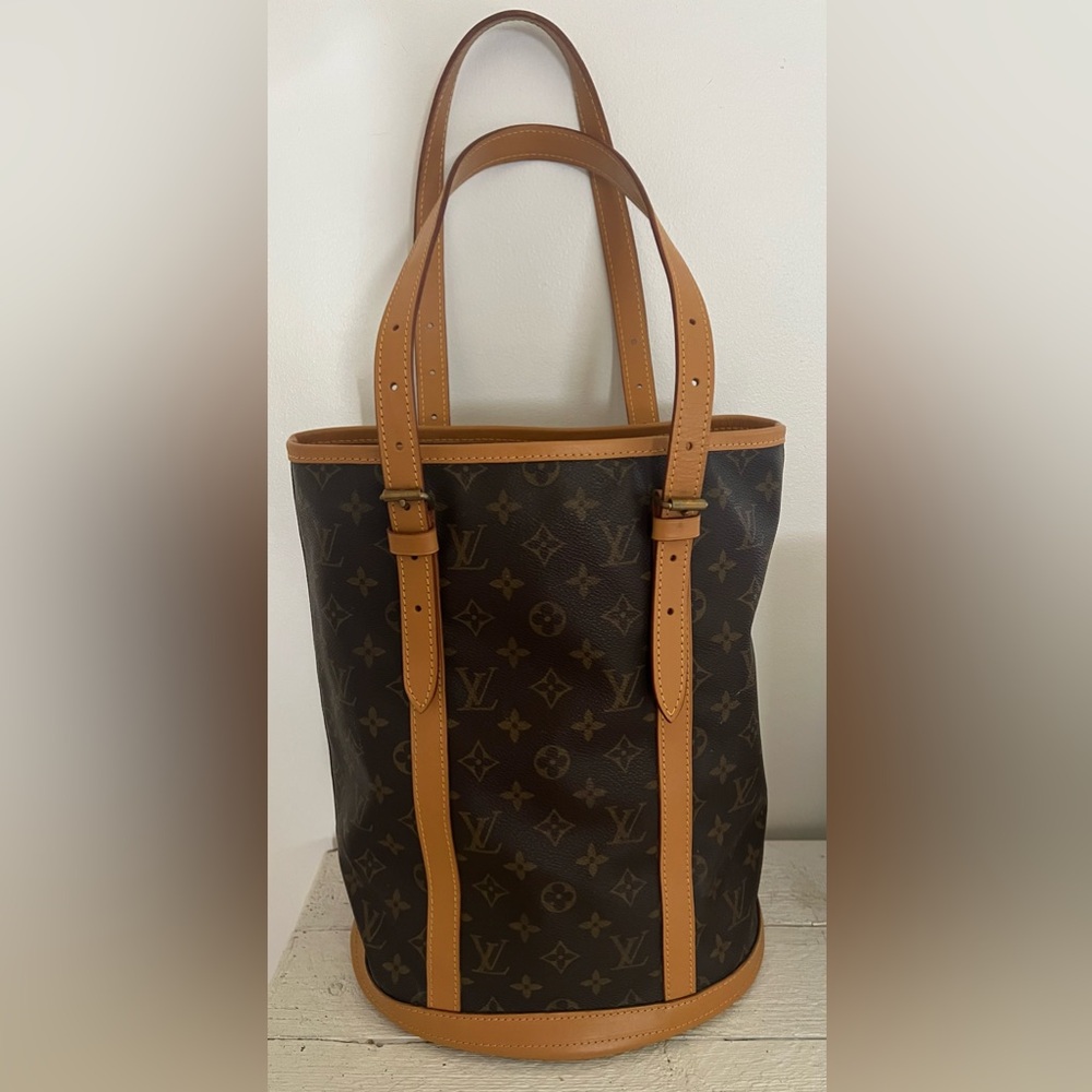 Louis Vuitton Brown Monogram Bucket Bag